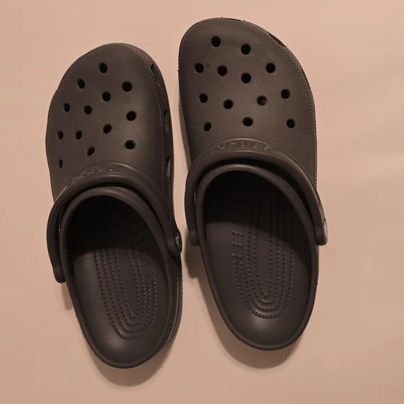 Gray Clogs with Strap - Picture 7 of 7